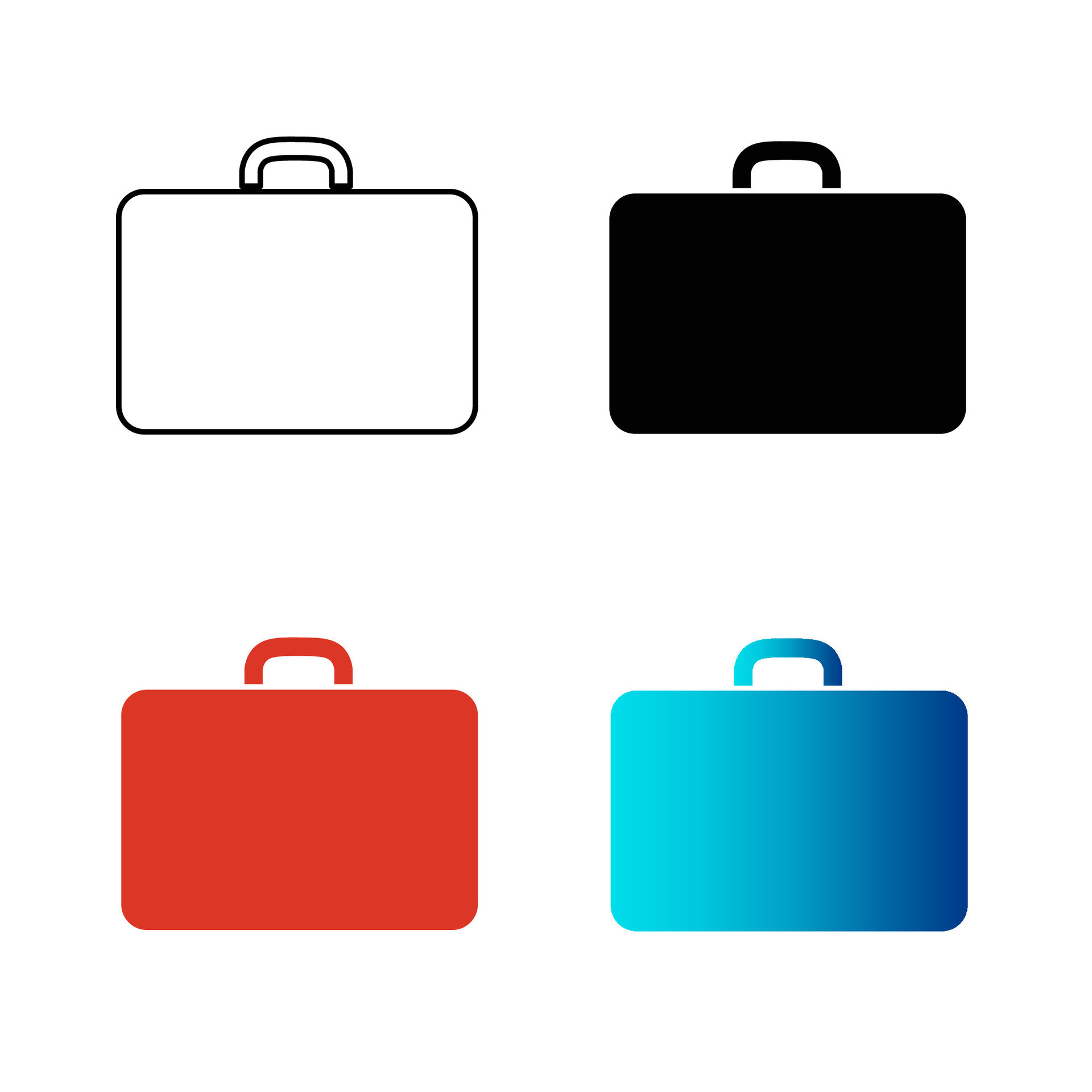 Abstract Modern Bag Silhouette Illustration 25839570 Vector Art at Vecteezy