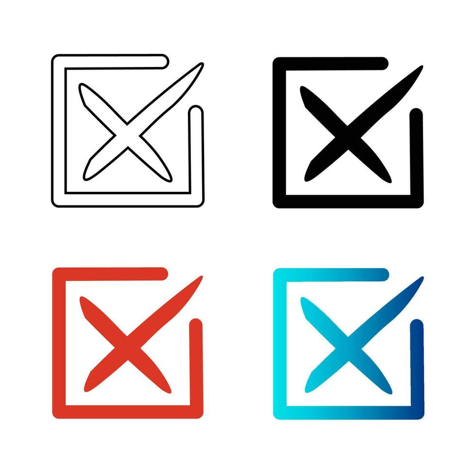 Abstract Square Cross Silhouette Illustration 25839843 Vector Art at