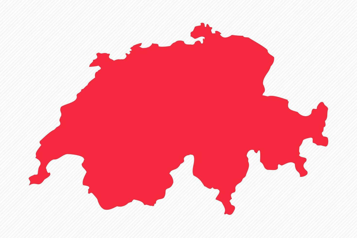 Abstract Switzerland Simple Map Background vector