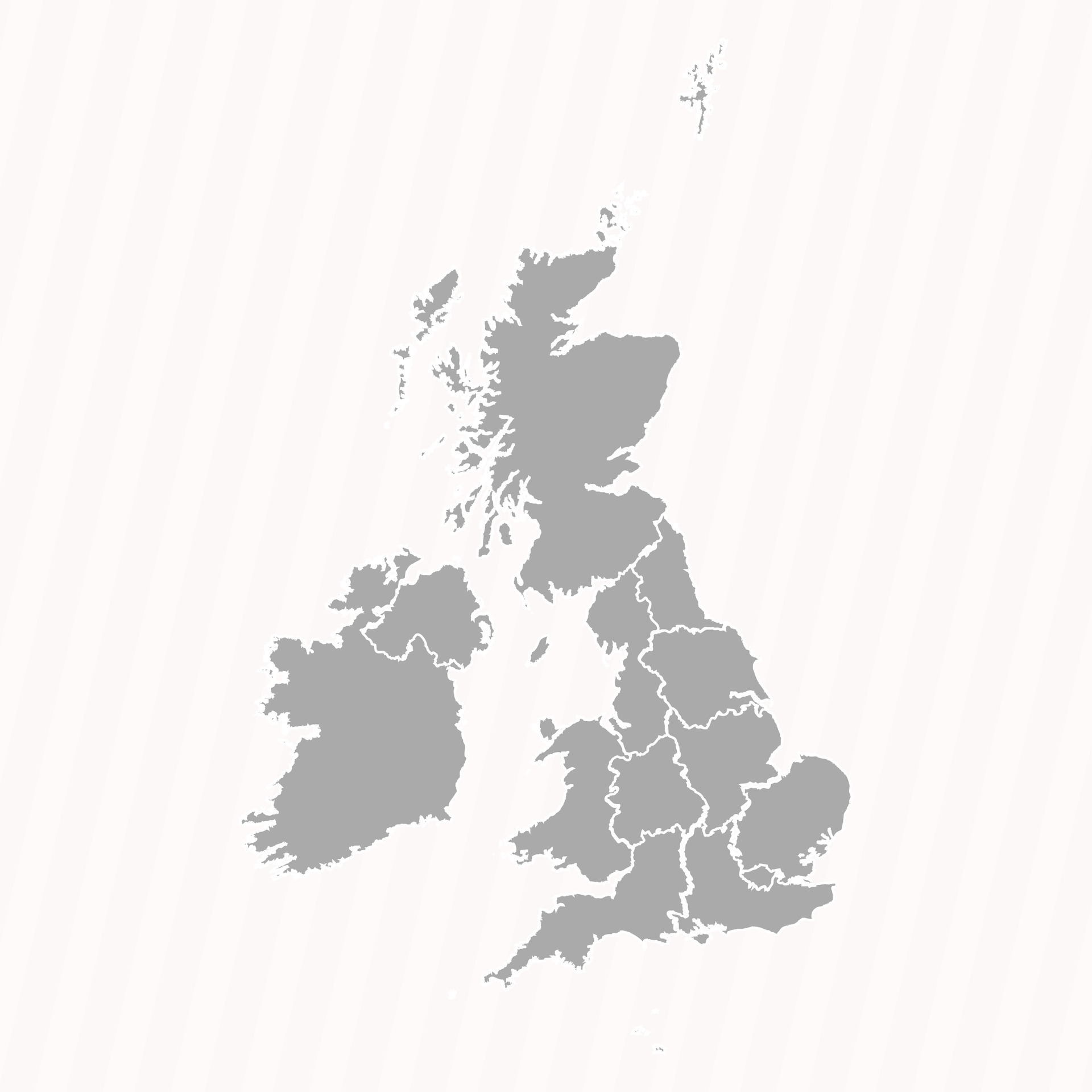 Uk Map With Counties Vector Art - Detailed Map Of United Kingdom With States And Cities Free Vector