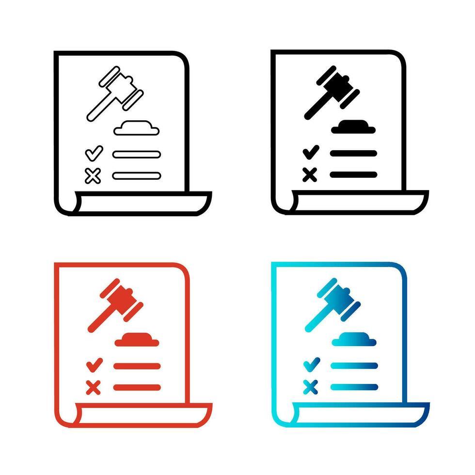 resumen regulaciones silueta ilustración vector