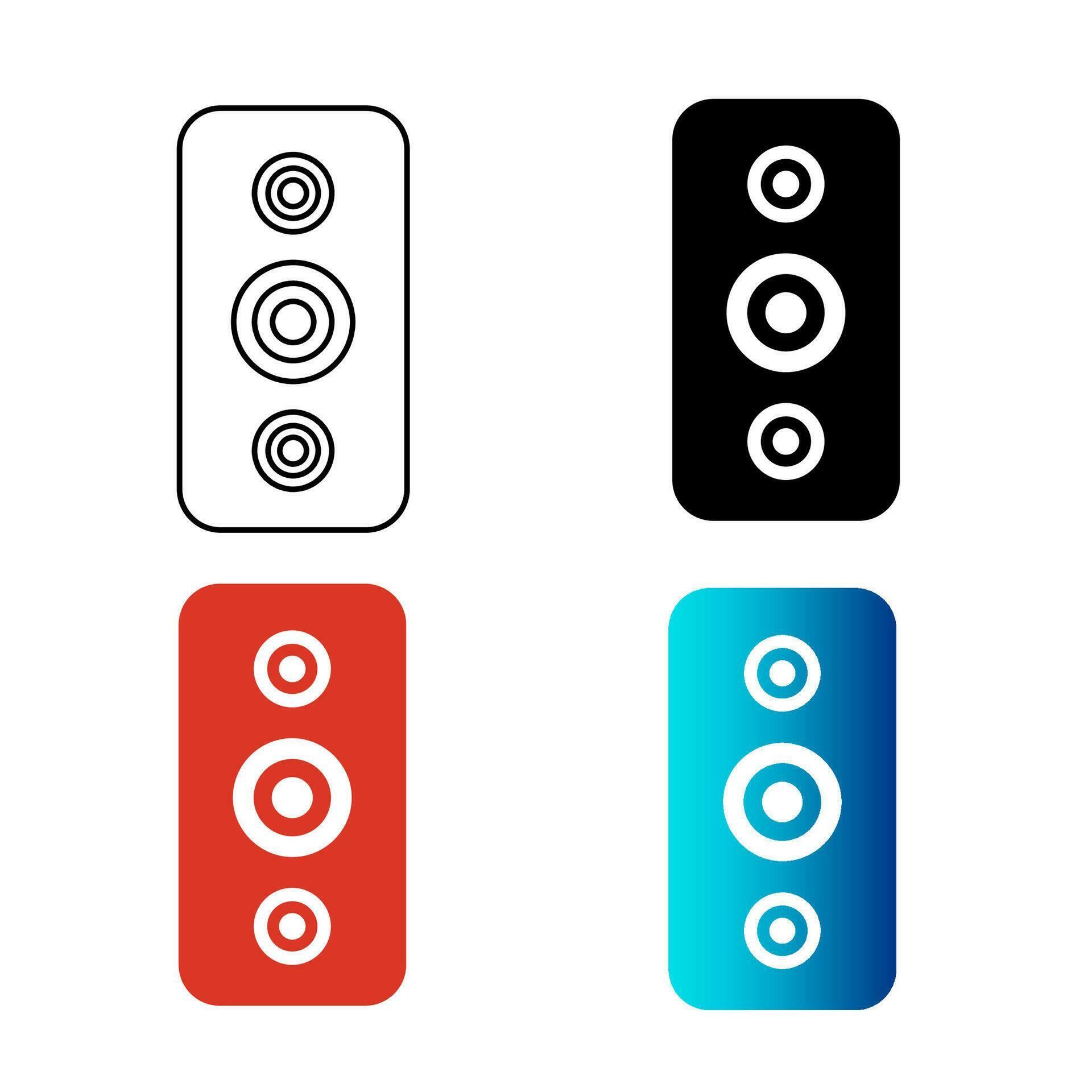 Abstract Speaker Silhouette Illustration 25841587 Vector Art at Vecteezy