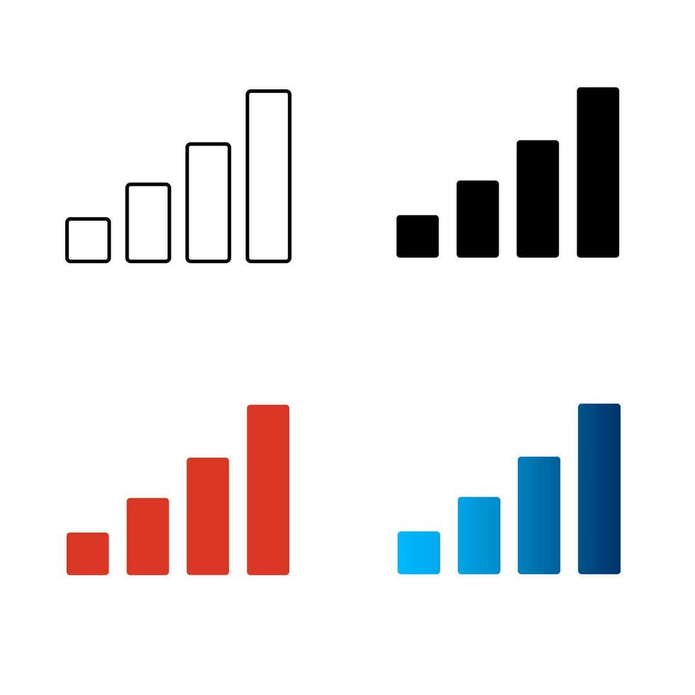 Abstract Network Signal Silhouette Illustration vector