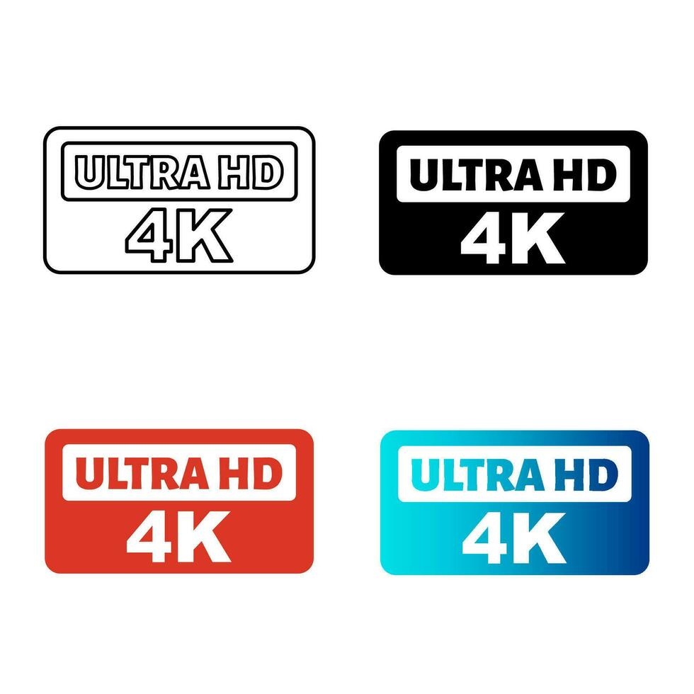 Abstract Ultra HD 4K Silhouette Illustration vector