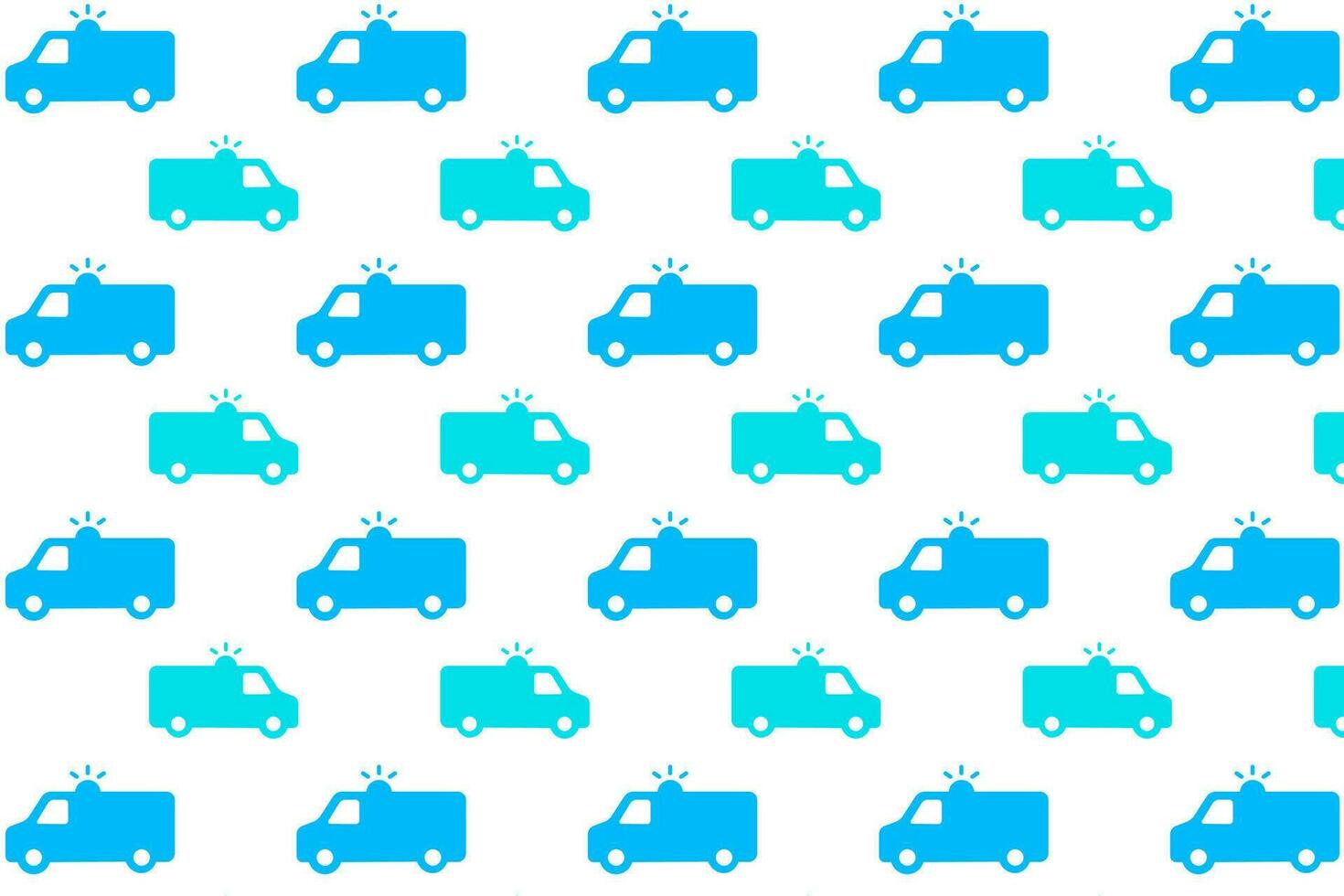 Abstract Ambulance Pattern Background vector