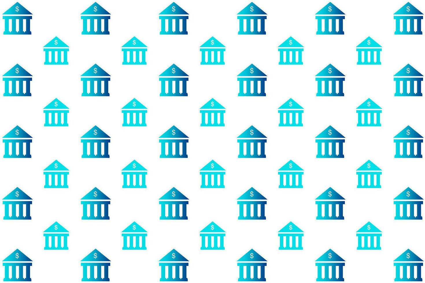 Abstract Bank Pattern Background vector