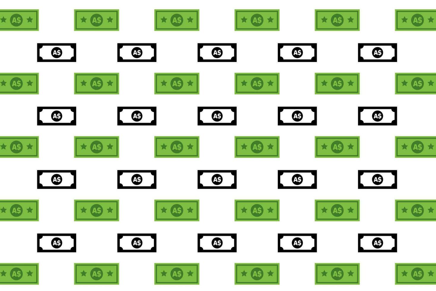 Abstract Australian Dollar Banknote Pattern Background vector