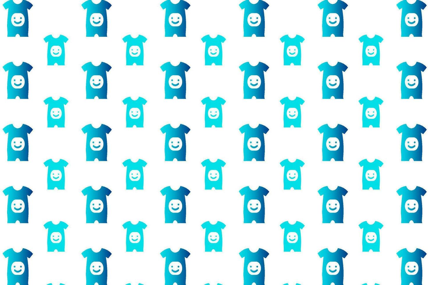 Abstract Baby Romper Pattern Background vector
