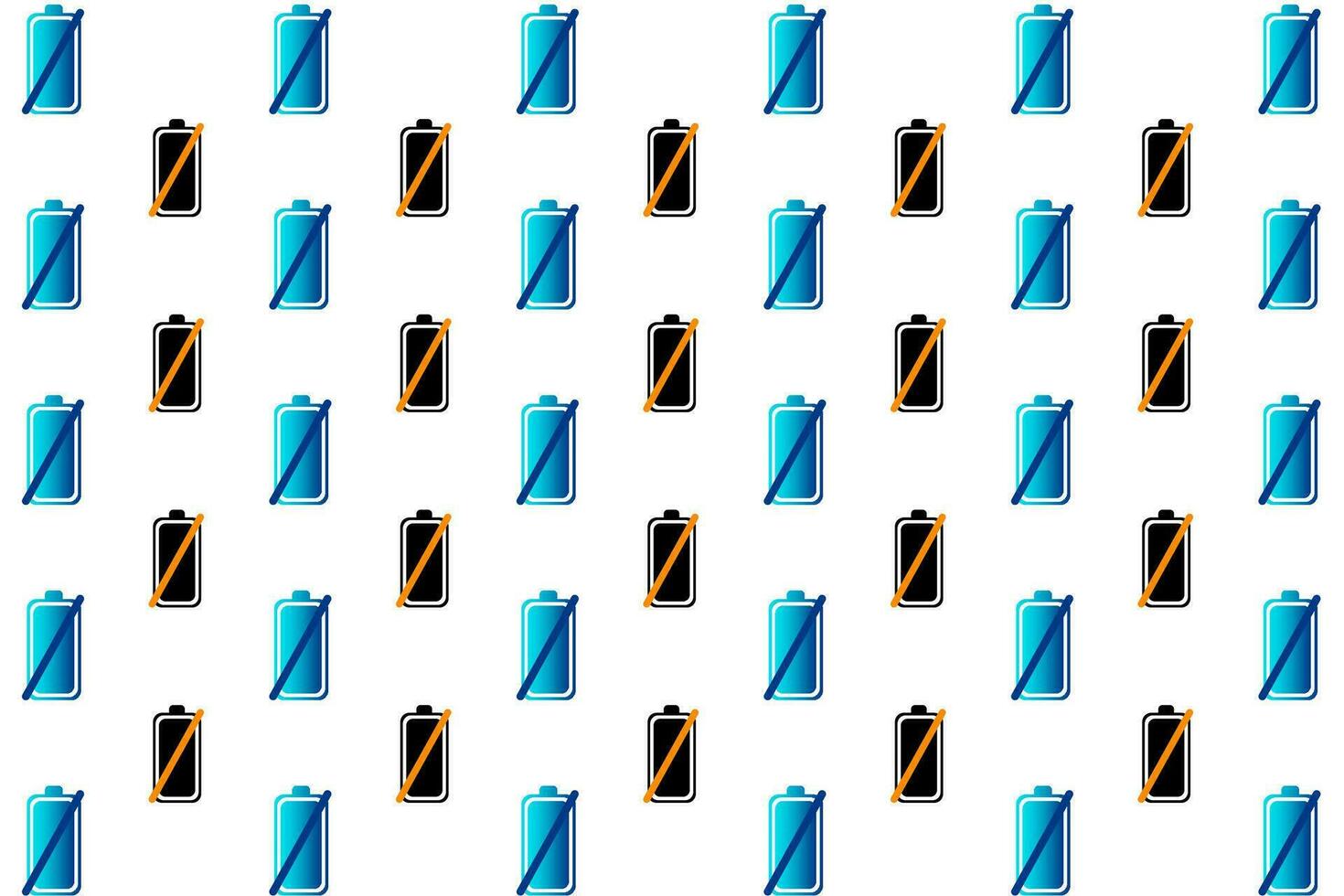 Abstract Battery Unavailable Pattern Background vector