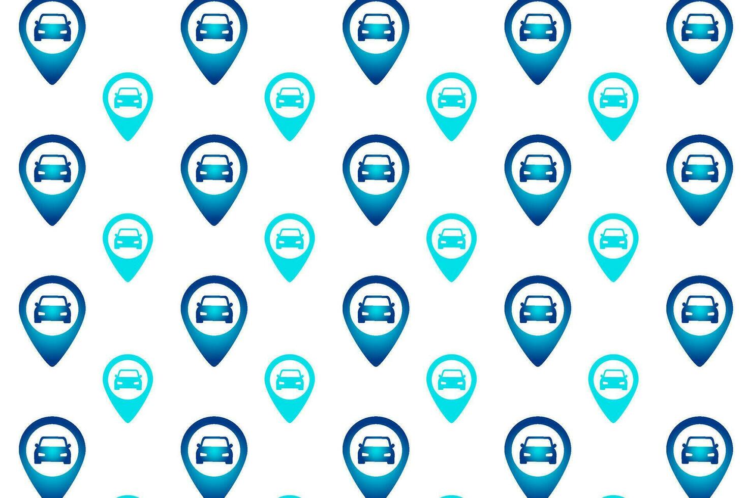 Abstract Car Placeholder Pattern Background vector