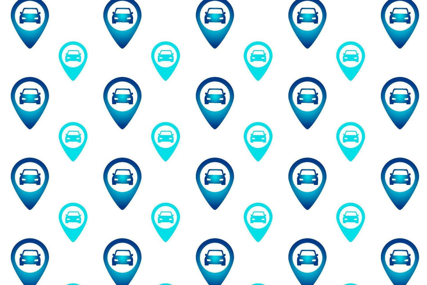 Abstract Car Placeholder Pattern Background vector