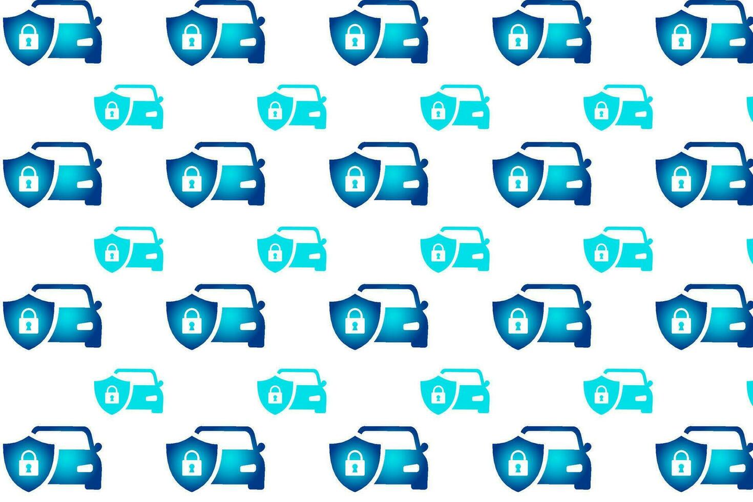 Abstract Car Security Pattern Background vector