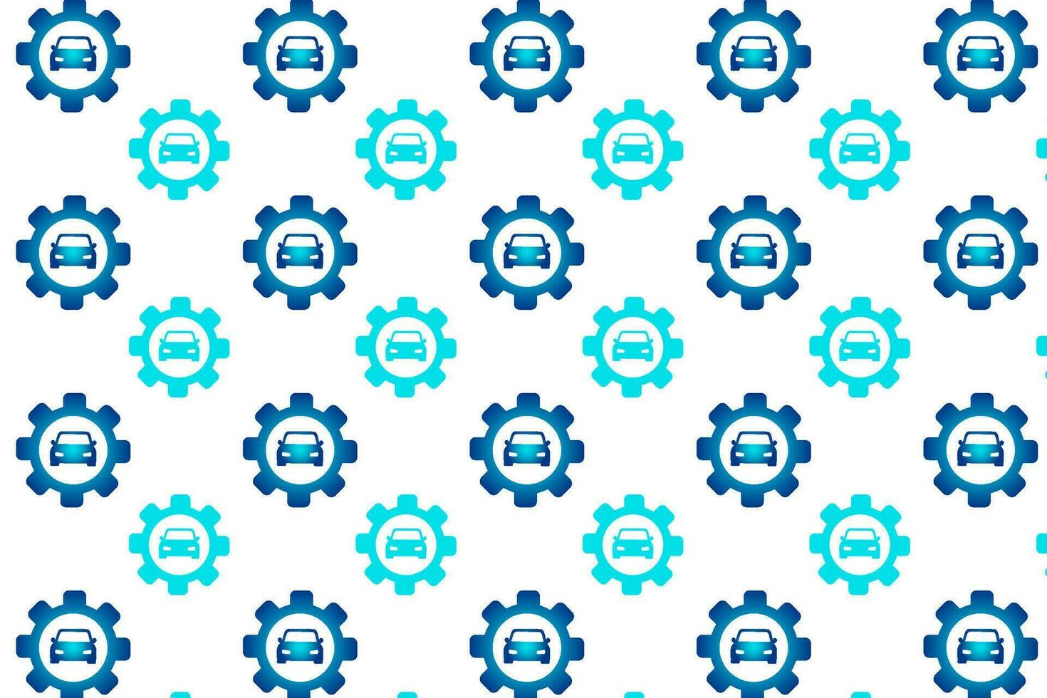 Abstract Car Settings Pattern Background vector