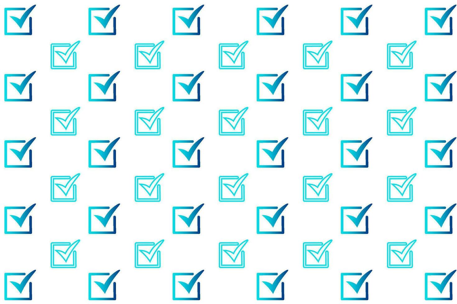 Abstract Check Mark Box Pattern Background vector