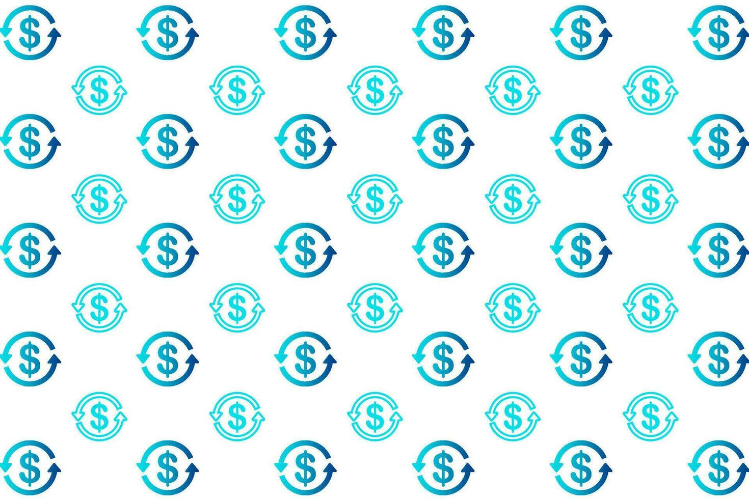 Abstract Cash Flow Pattern Background vector