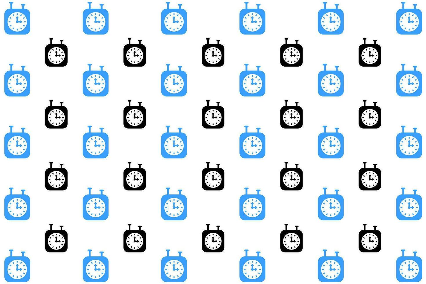 Abstract Chess Clock Pattern Background vector
