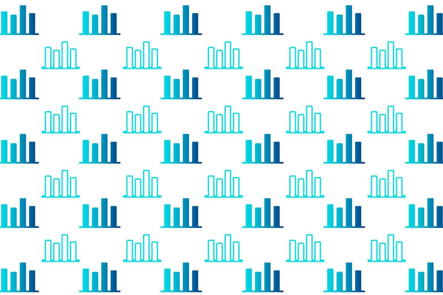Abstract Chart Line Pattern Background vector