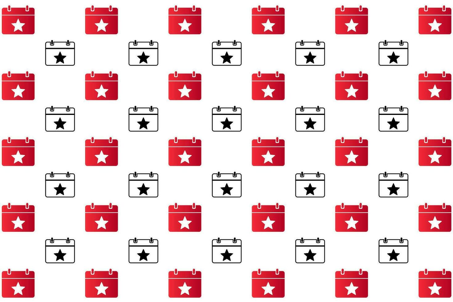 Abstract Event Calendar Pattern Background vector