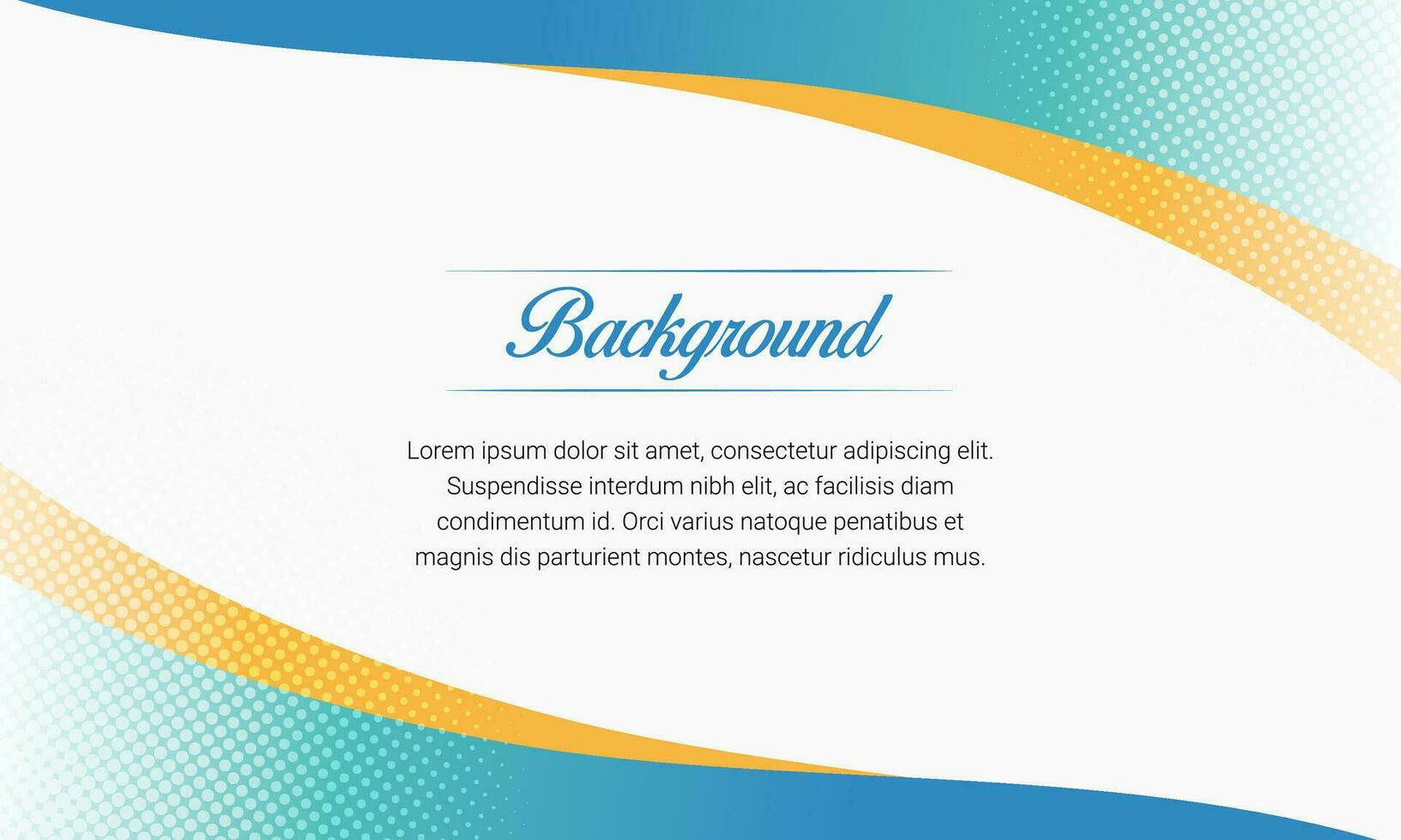 Abstract Elegent Blue Curved Background With Dots vector
