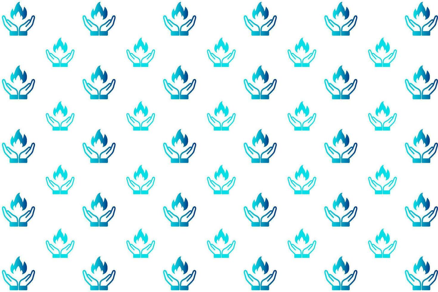 Abstract Fire Insurance Pattern Background vector