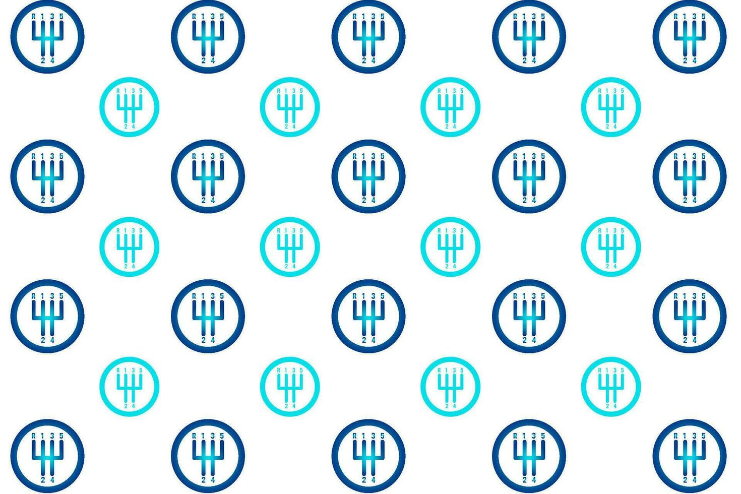 Abstract Gear Shift Pattern Background vector