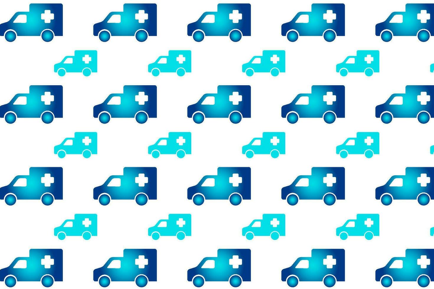 Abstract Hospital Ambulance Pattern Background vector