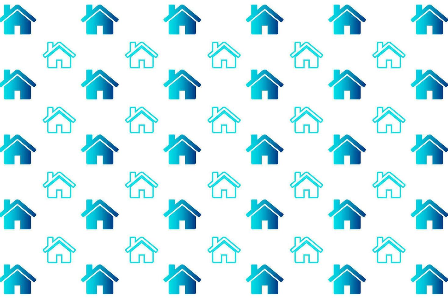 Abstract Home Architecture Pattern Background vector