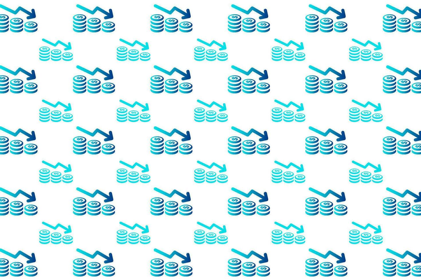 Abstract Income Drop Pattern Background vector