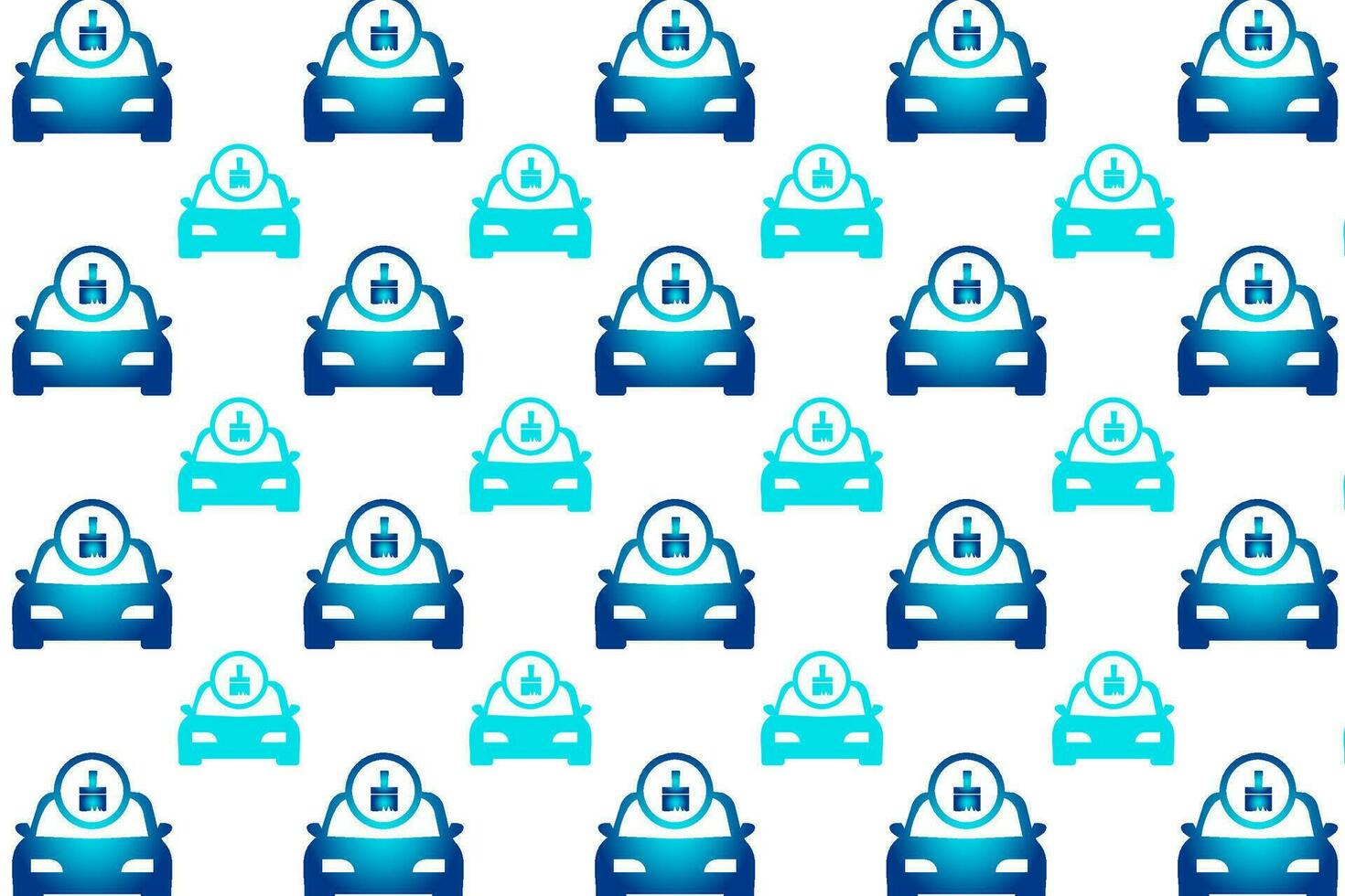 Abstract Painted Car Pattern Background vector