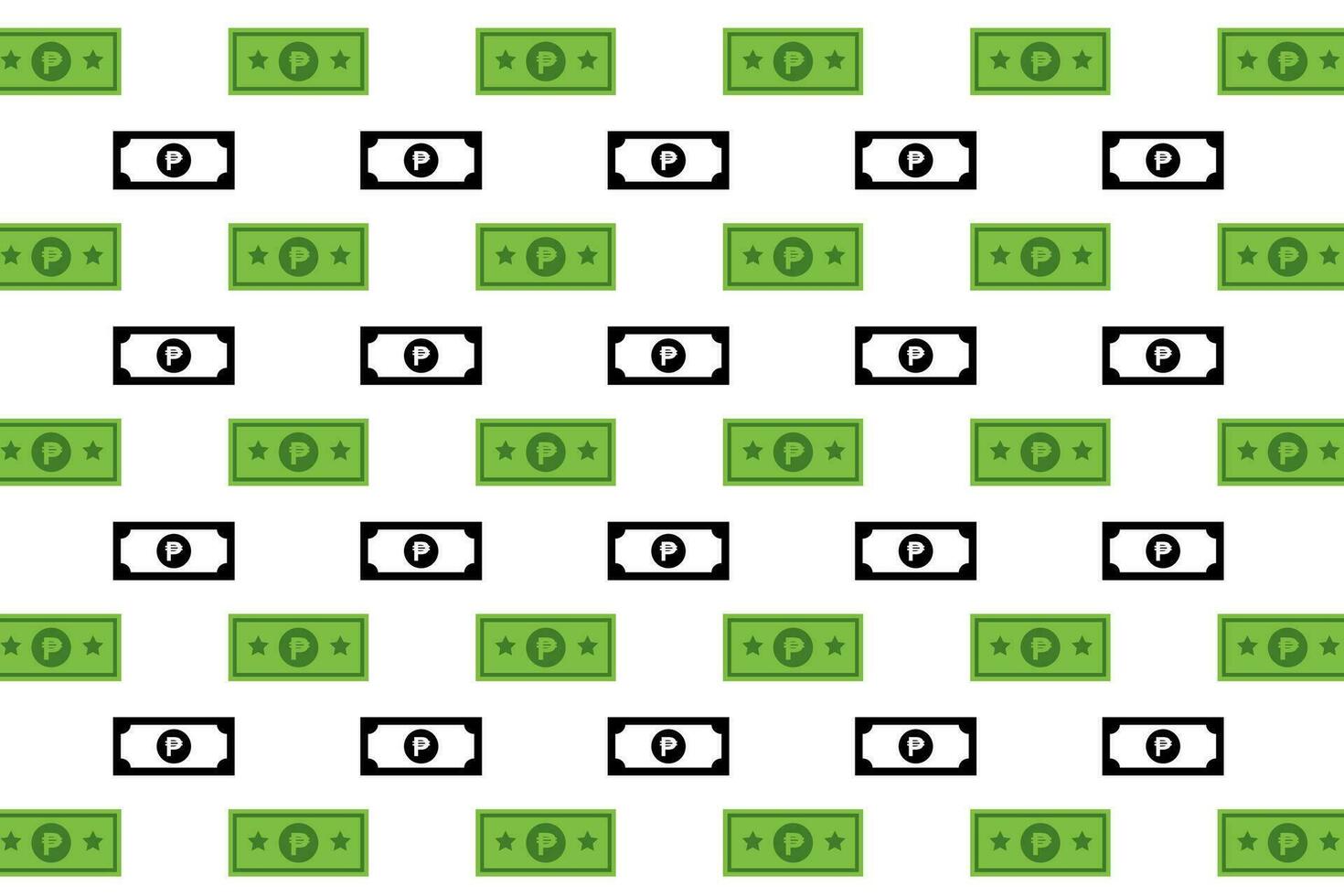 Abstract Peso Banknote Pattern Background vector