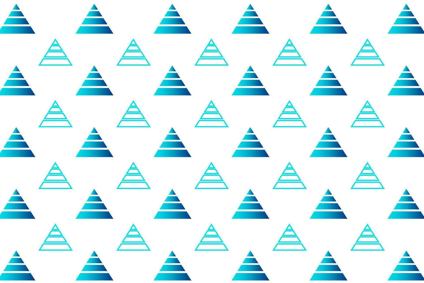 Abstract Pyramid Hierarchy Pattern Background vector