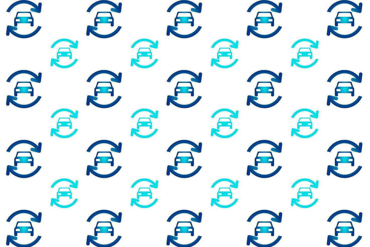 Abstract Refreshing Car Pattern Background vector