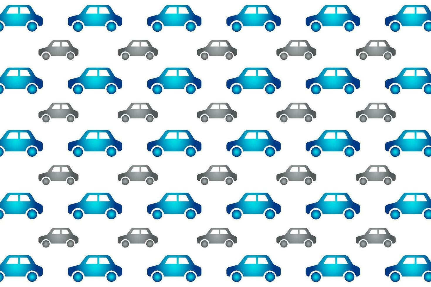 Abstract Small Car Pattern Background vector