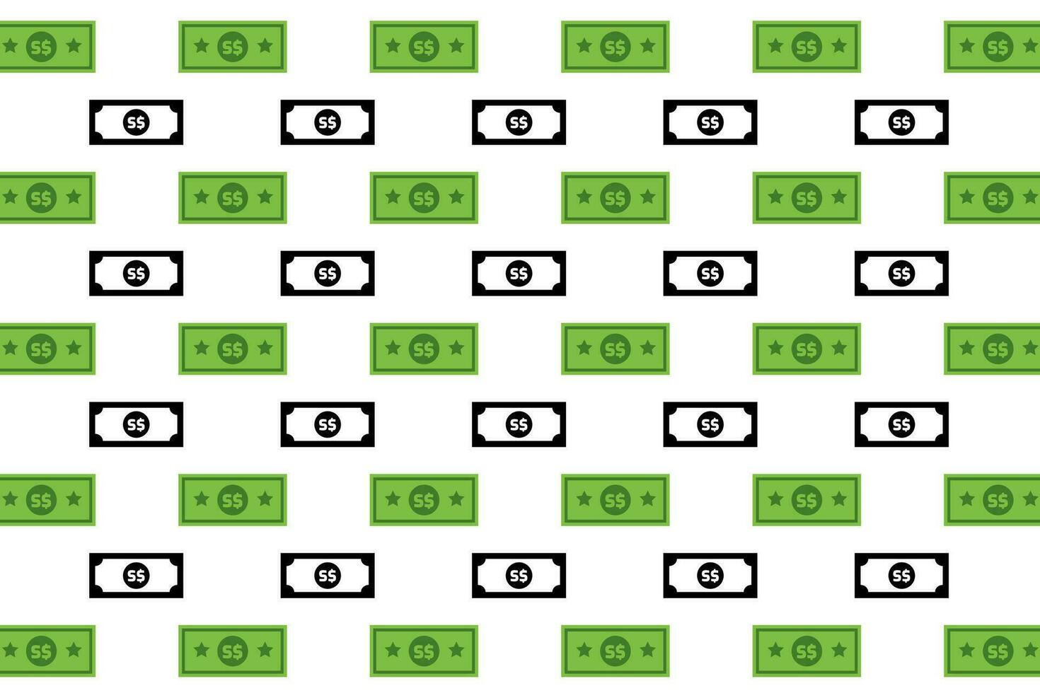 Abstract Singapore Dollar Banknote Pattern Background vector