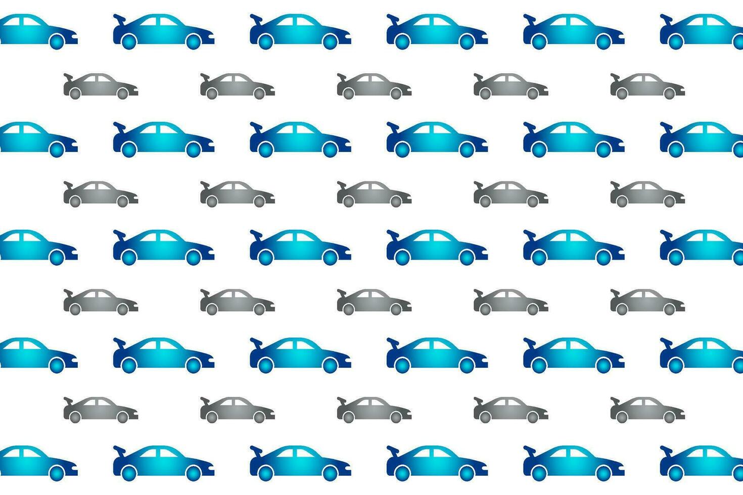Abstract Sportive Car Pattern Background vector