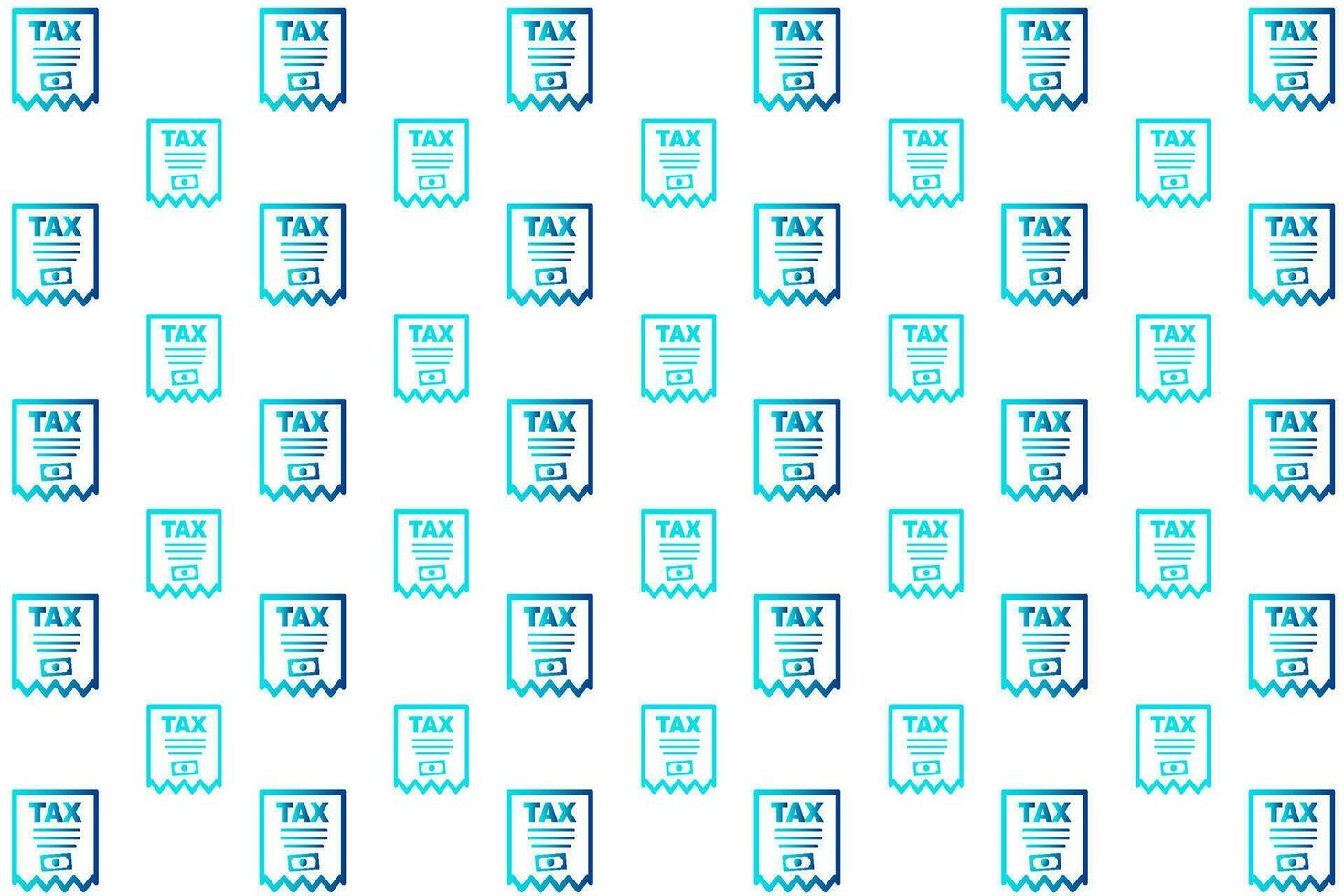 Abstract Tax Pattern Background vector
