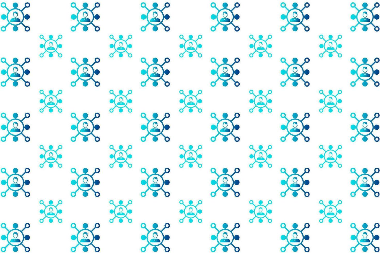 Abstract User Network Pattern Background vector