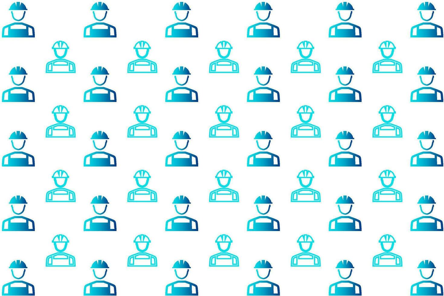Abstract Worker Pattern Background vector