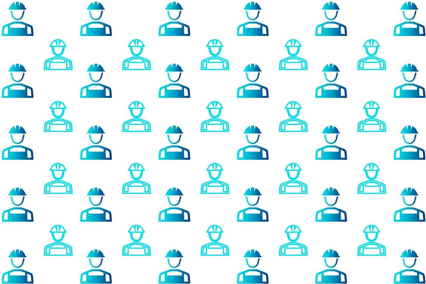 Abstract Worker Pattern Background vector