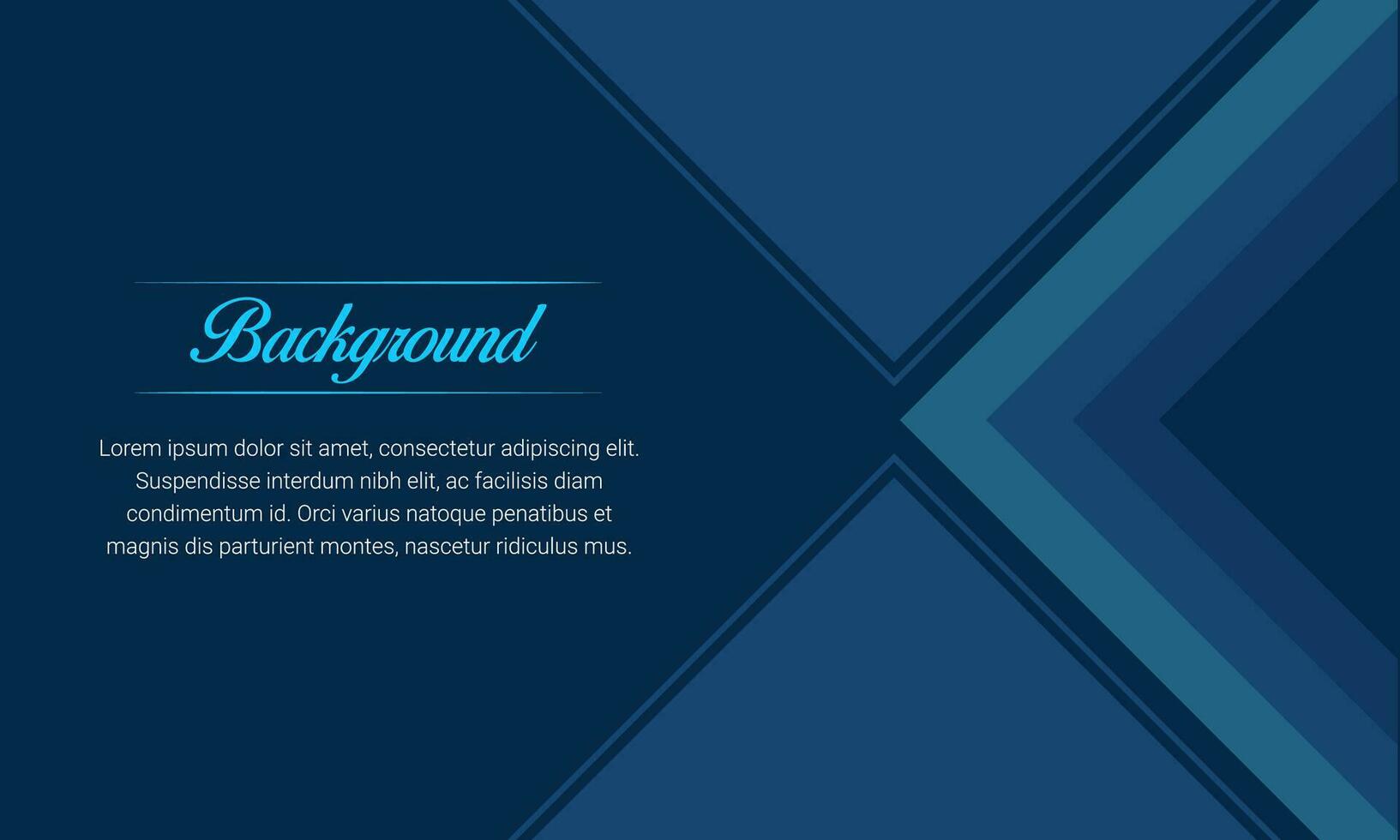 Modern Dark Blue Background With Geometric Shapes vector