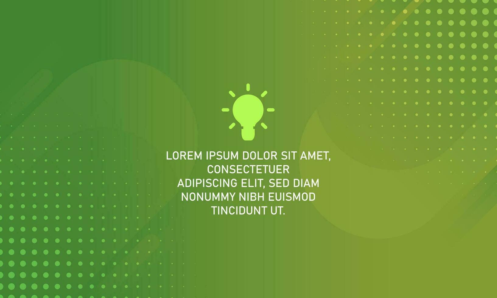 Modern Abstract Gradient Green Background With Abstract Shapes vector