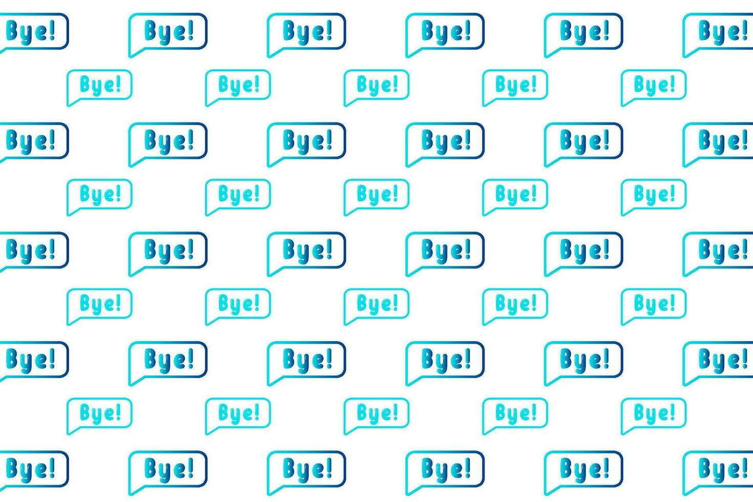 Abstarct Bye Message Pattern Background vector