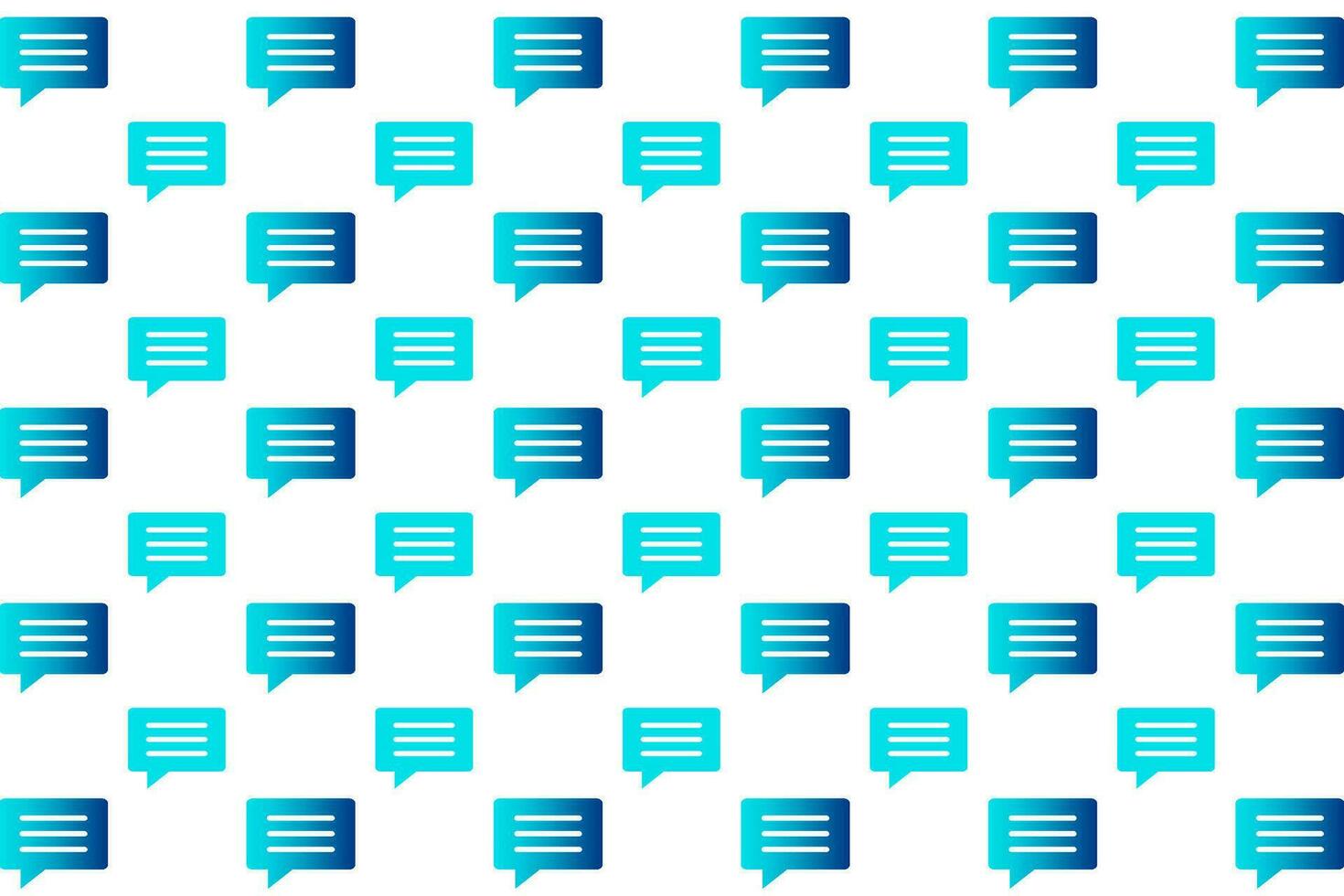 Abstarct Comment Bubble Pattern Background vector