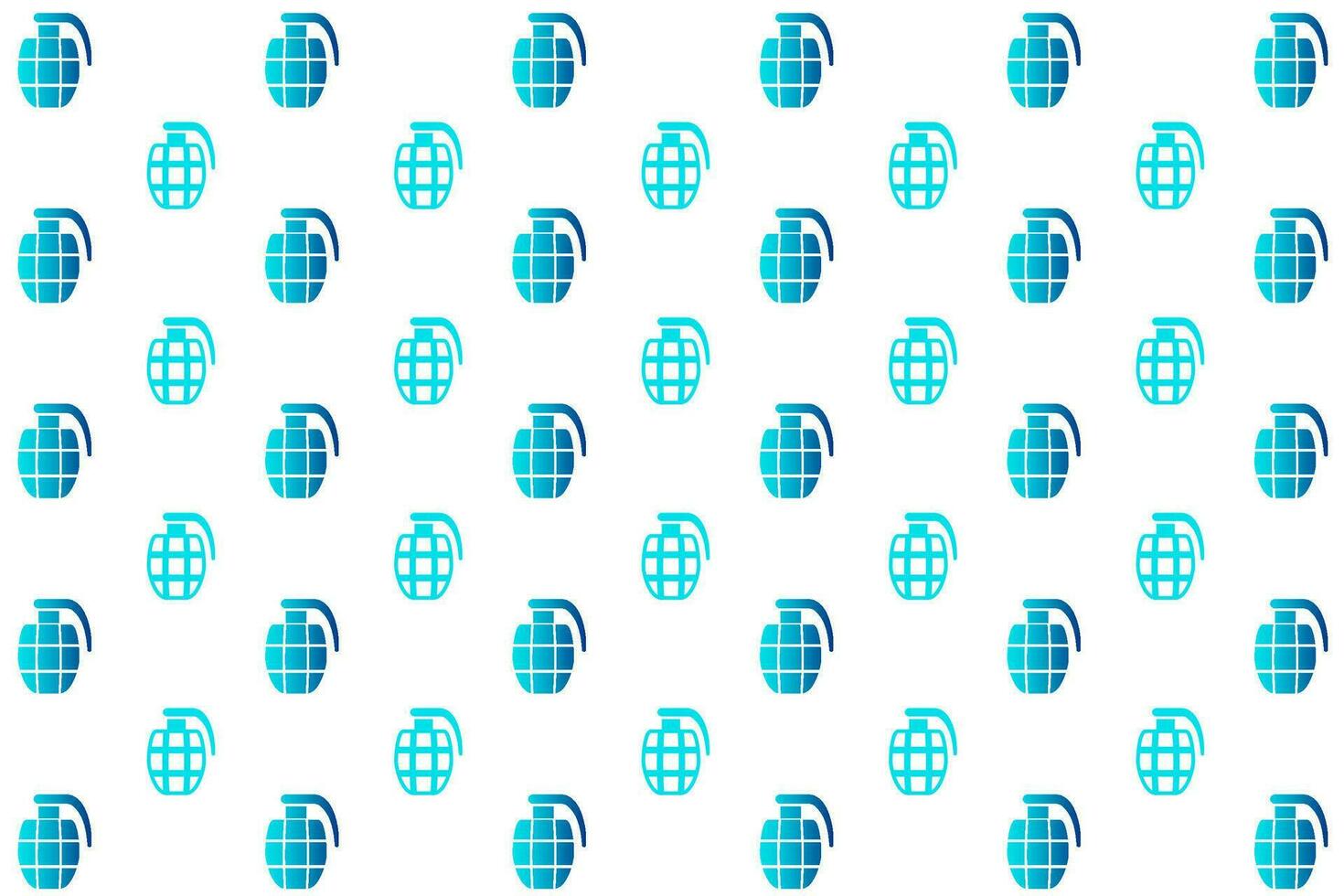 Abstract Bomb Grenade Pattern Background vector