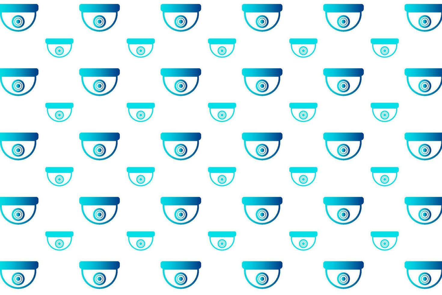 Abstract CCTV Camera Pattern Background vector