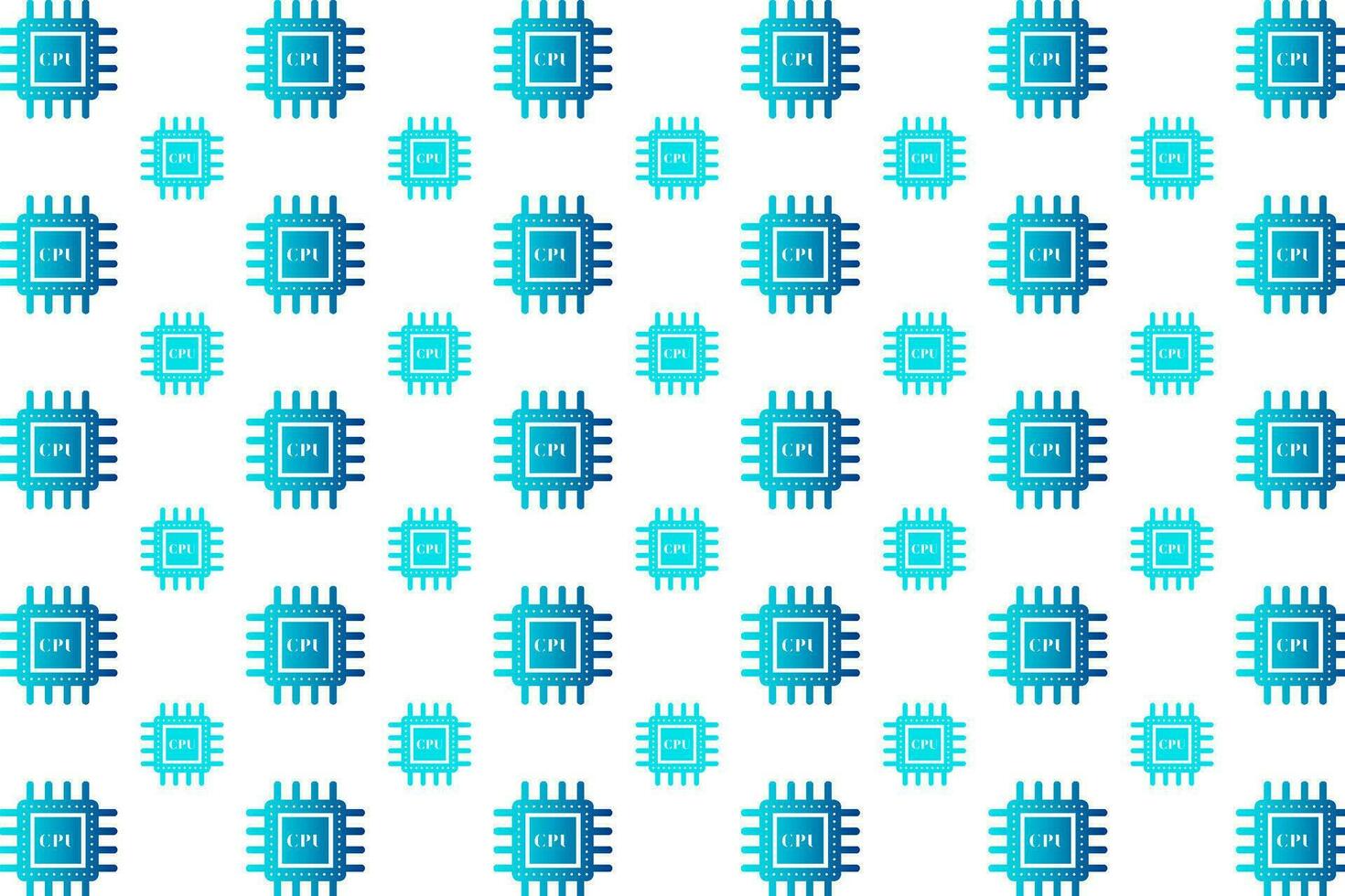 Abstract CPU Pattern Background vector