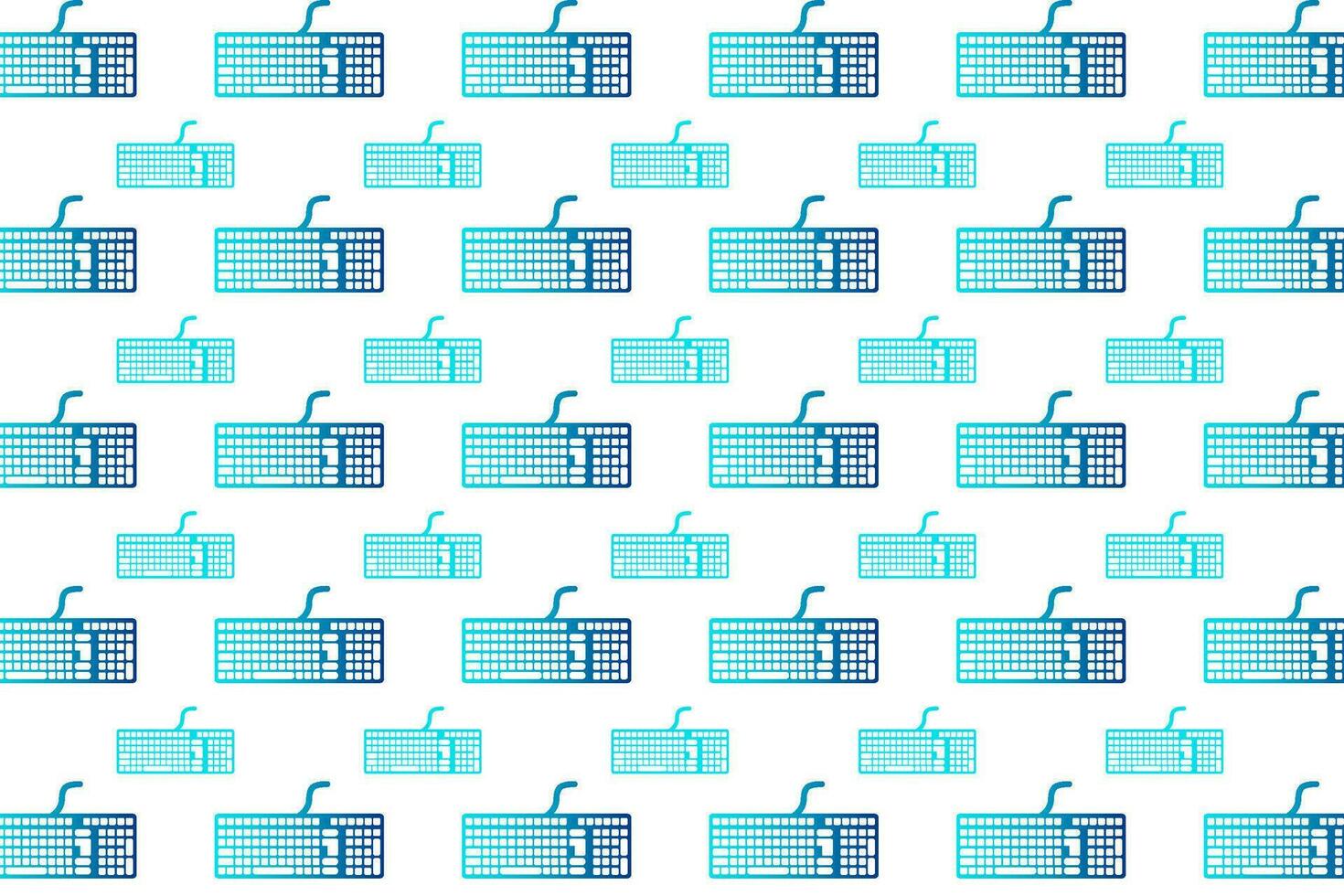Abstract Computer Keyboard Pattern Background vector