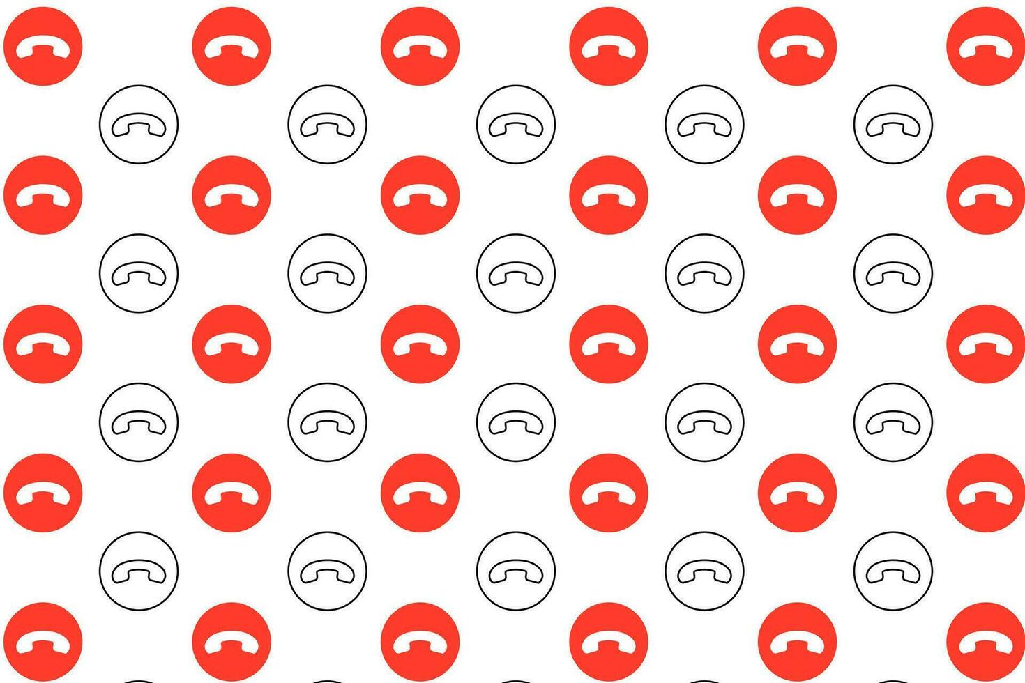 Abstract End Call Pattern Background vector