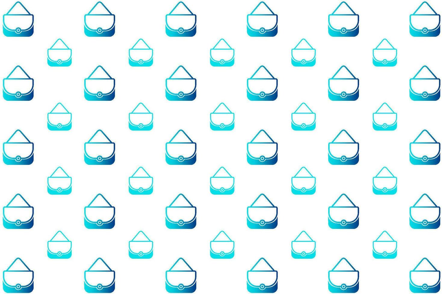 Abstract Fashion Purse Pattern Background vector