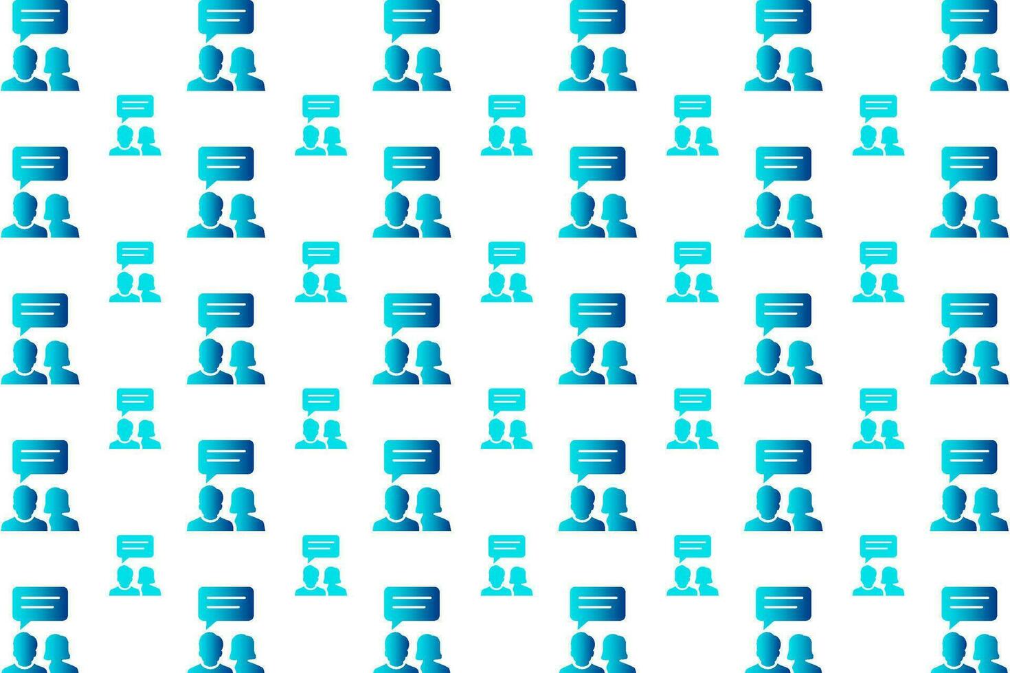 Abstract Group Discussion Pattern Background vector